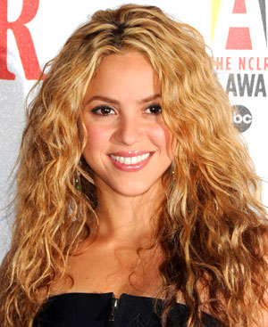 La coiffure éclatée de Shakira